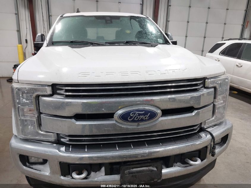 2019 Ford F-250 Lariat VIN: 1FT7W2B67KED77313 Lot: 43924211