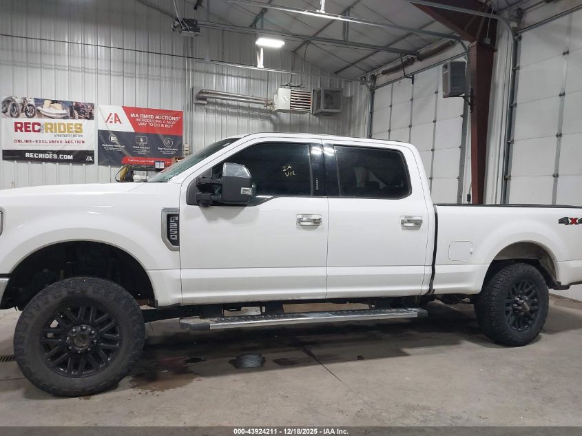 2019 Ford F-250 Lariat VIN: 1FT7W2B67KED77313 Lot: 43924211