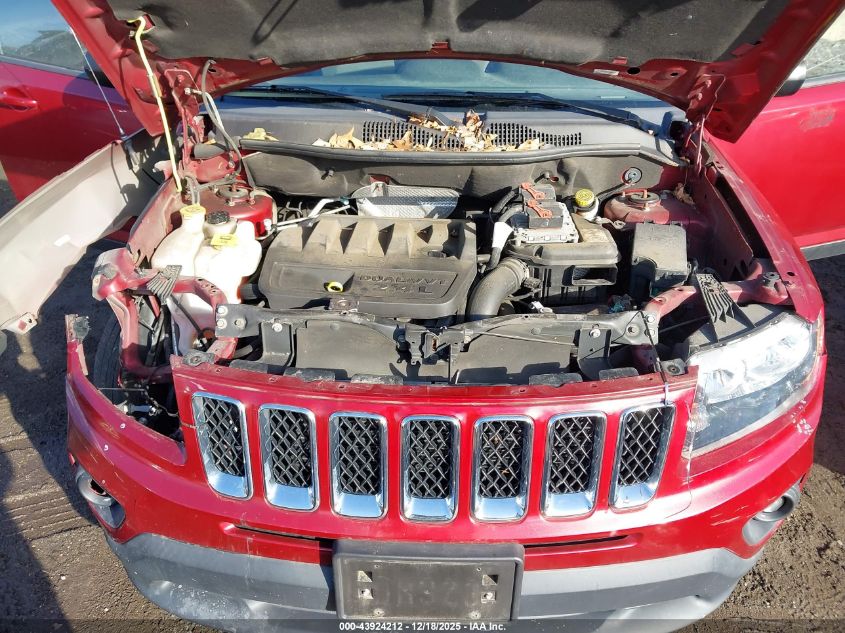 2017 Jeep Compass Sport 4X4 VIN: 1C4NJDBB2HD144565 Lot: 43924212