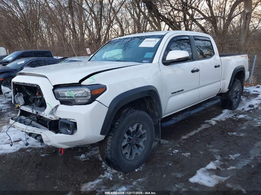 2020 Toyota Tacoma Trd Off-Road VIN: 3TMDZ5BN8LM081411 Lot: 43924226