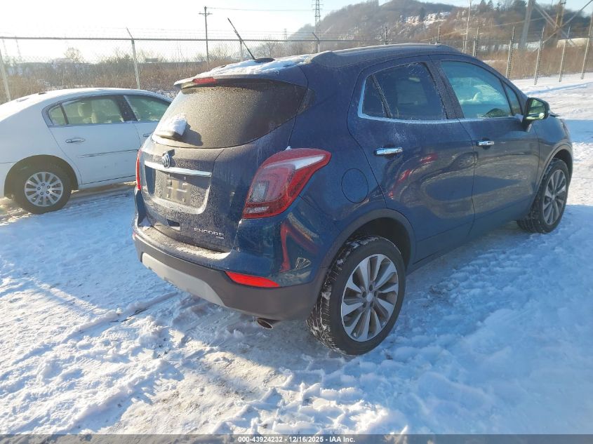 2019 Buick Encore Awd Preferred VIN: KL4CJESB0KB844434 Lot: 43924232