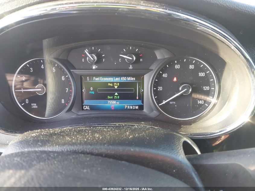 2019 Buick Encore Awd Preferred VIN: KL4CJESB0KB844434 Lot: 43924232