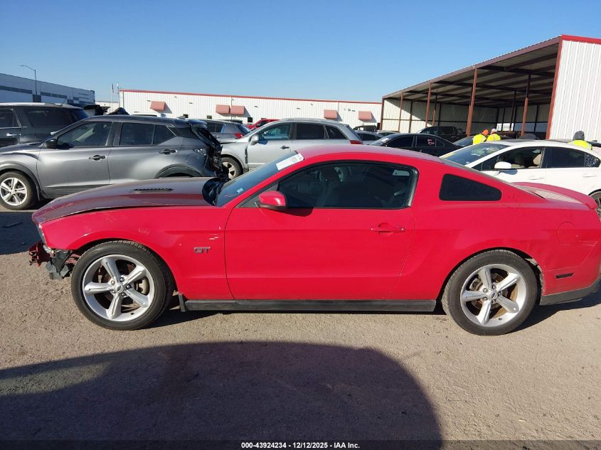 2010 Ford Mustang Gt/Gt Premium VIN: 1ZVBP8CH5A5150854 Lot: 43924234