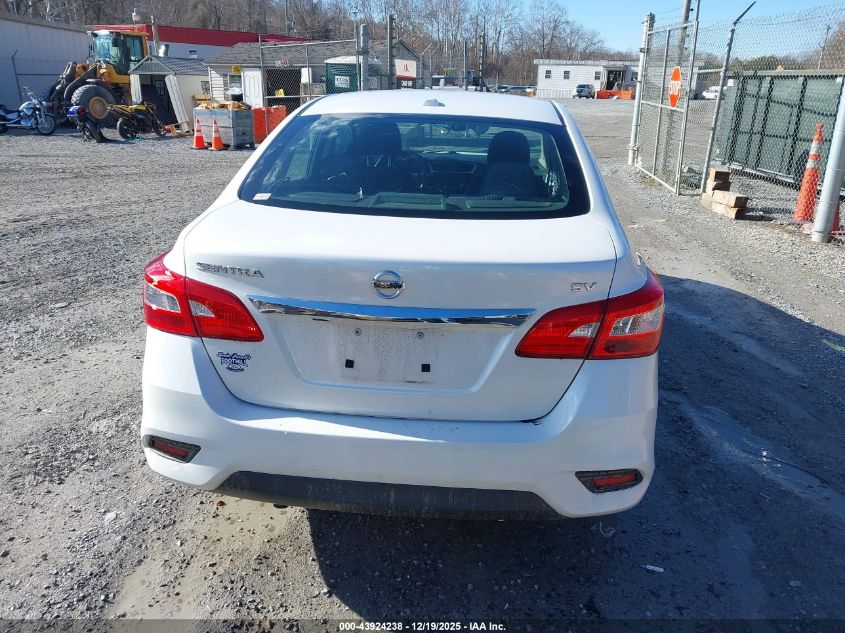 2018 Nissan Sentra Sv VIN: 3N1AB7AP4JY266912 Lot: 43924238