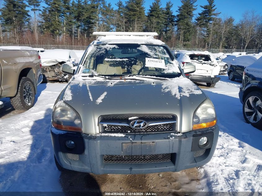 2009 Hyundai Tucson Se VIN: KM8JN12D49U940055 Lot: 43924242