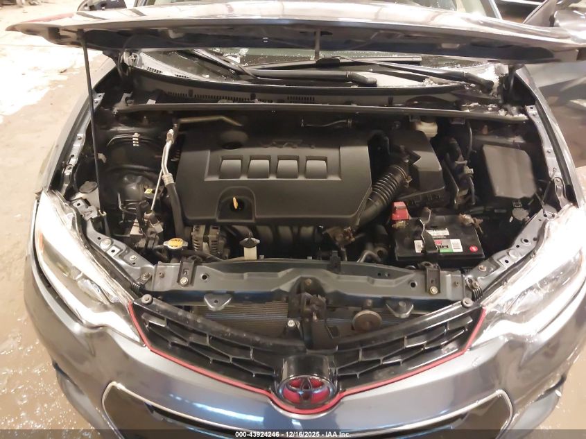 2014 Toyota Corolla S Plus VIN: 2T1BURHE8EC085345 Lot: 43924246