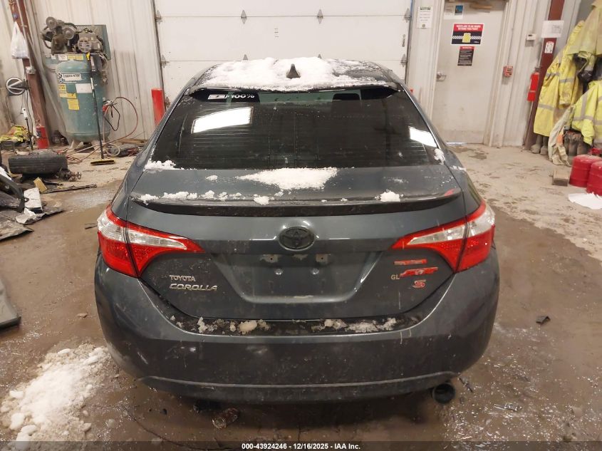 2014 Toyota Corolla S Plus VIN: 2T1BURHE8EC085345 Lot: 43924246