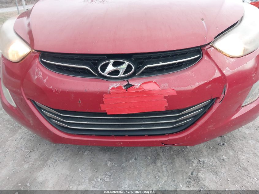 2012 Hyundai Elantra Limited (Ulsan Plant) VIN: KMHDH4AE2CU359256 Lot: 43924250