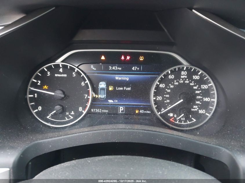 2017 Nissan Murano Sl VIN: 5N1AZ2MH3HN126501 Lot: 43924255