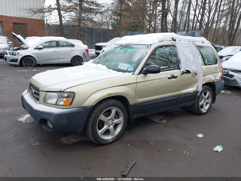 2003 Subaru Forester X VIN: JF1SG63663H761571 Lot: 43924261