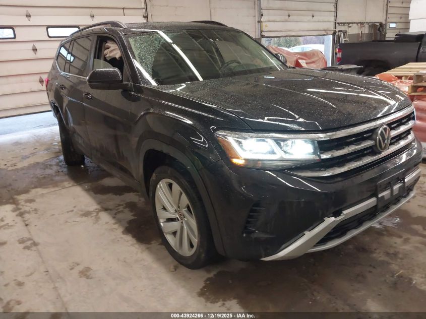 2021 Volkswagen Atlas 3.6L V6 Se W/Technology VIN: 1V2HR2CA3MC599875 Lot: 43924266