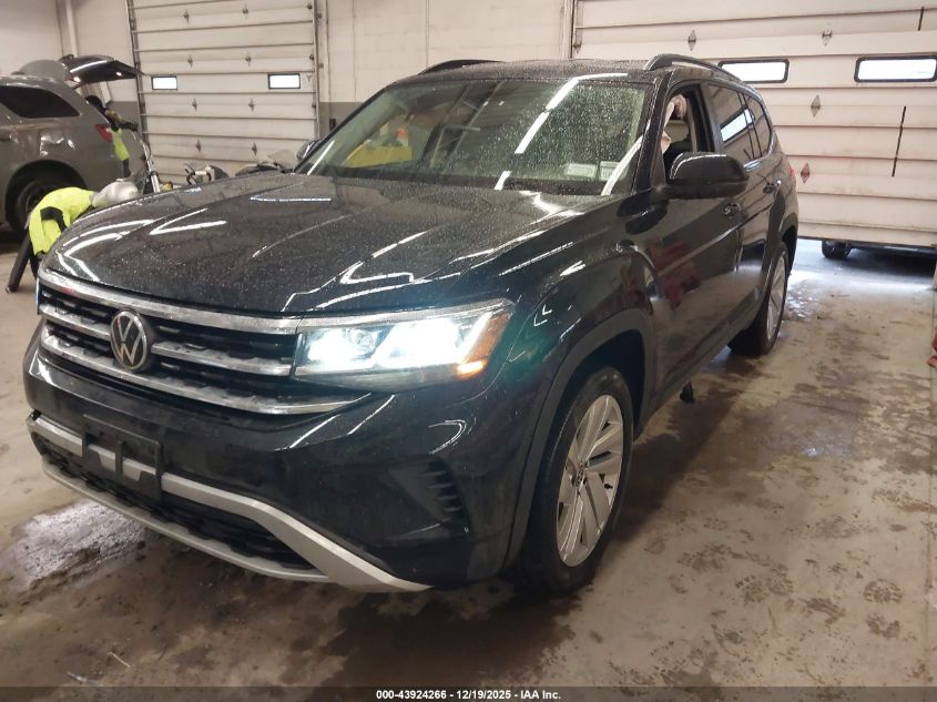 2021 Volkswagen Atlas 3.6L V6 Se W/Technology VIN: 1V2HR2CA3MC599875 Lot: 43924266