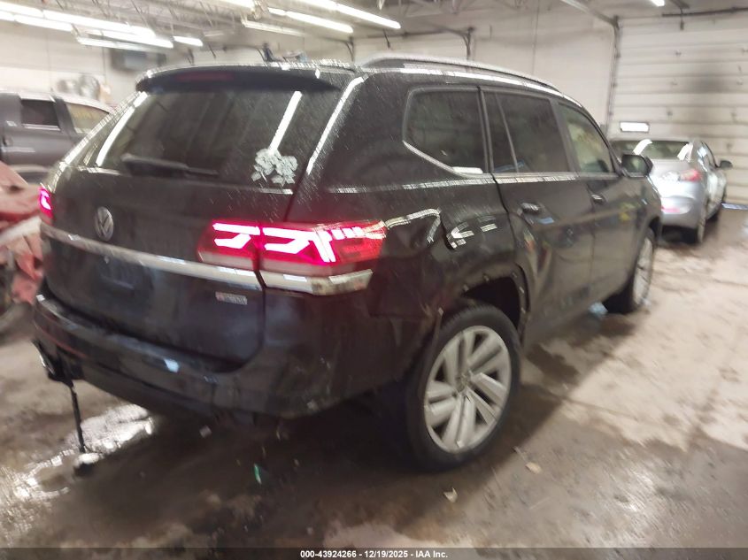 2021 Volkswagen Atlas 3.6L V6 Se W/Technology VIN: 1V2HR2CA3MC599875 Lot: 43924266