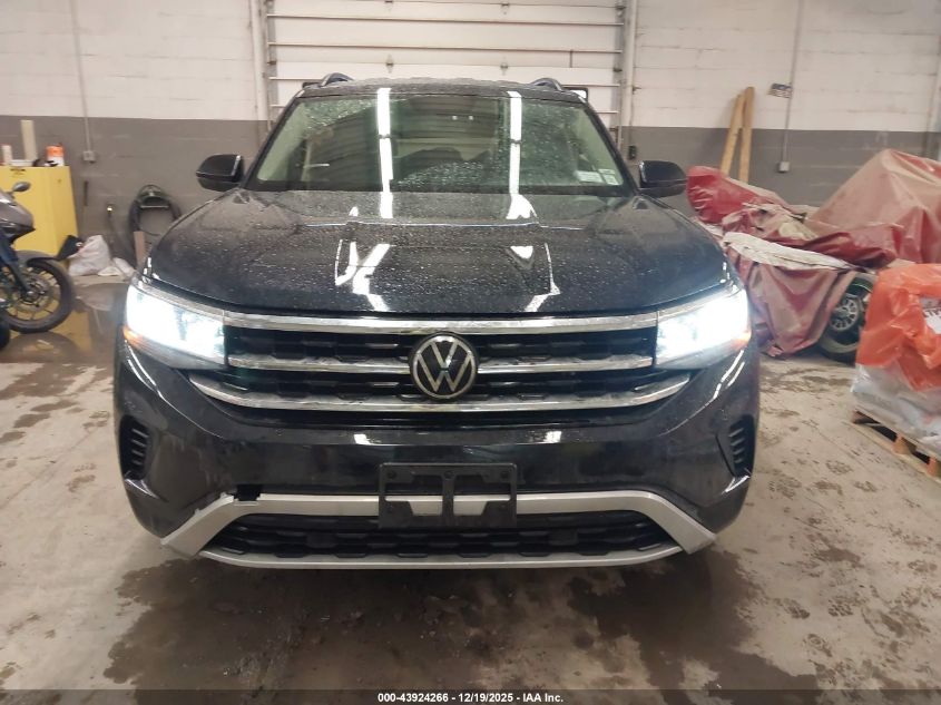 2021 Volkswagen Atlas 3.6L V6 Se W/Technology VIN: 1V2HR2CA3MC599875 Lot: 43924266