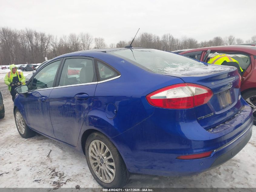 2014 Ford Fiesta Titanium VIN: 3FADP4CJ3EM195594 Lot: 43924271