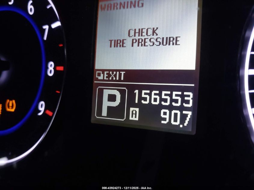 2011 Infiniti G25X VIN: JN1DV6AR7BM651238 Lot: 43924273