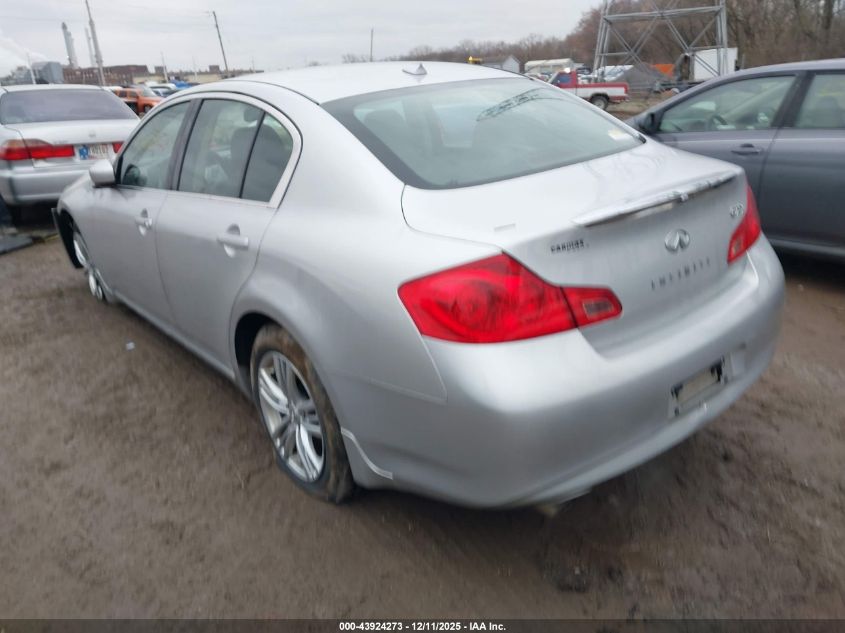 2011 Infiniti G25X