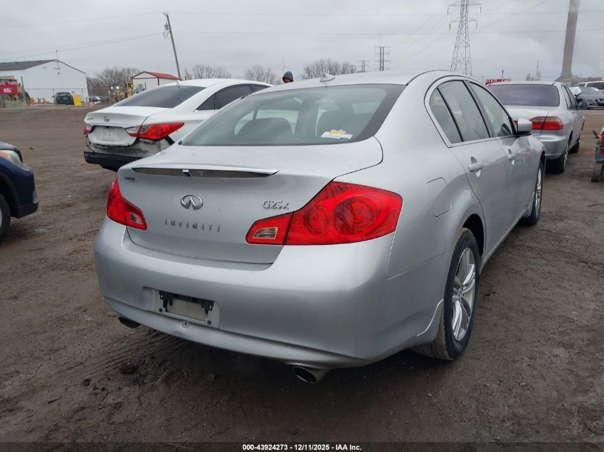 2011 Infiniti G25X