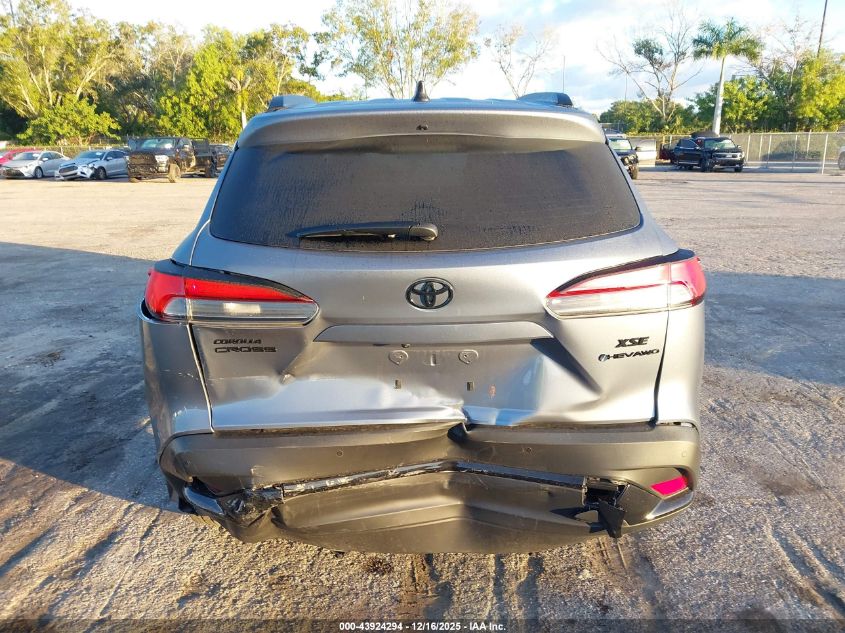 2025 Toyota Corolla Cross Hybrid Xse VIN: 7MUFBABG3SV089265 Lot: 43924294