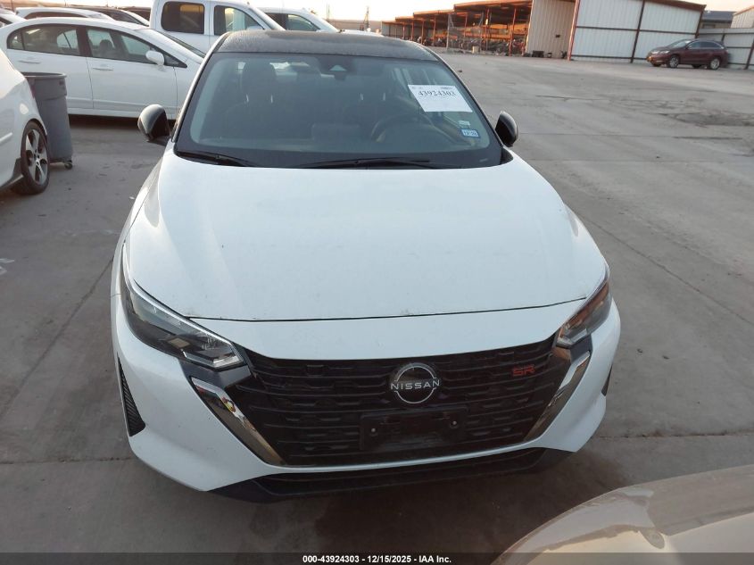 2025 Nissan Sentra Sr VIN: 3N1AB8DV2SY265906 Lot: 43924303