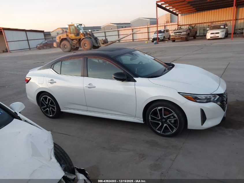 2025 Nissan Sentra Sr VIN: 3N1AB8DV2SY265906 Lot: 43924303