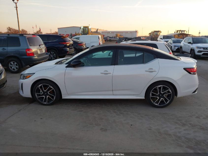 2025 Nissan Sentra Sr VIN: 3N1AB8DV2SY265906 Lot: 43924303