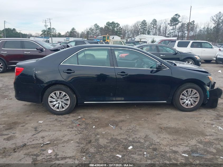 2013 Toyota Camry Le VIN: 4T4BF1FK1DR314309 Lot: 43924315