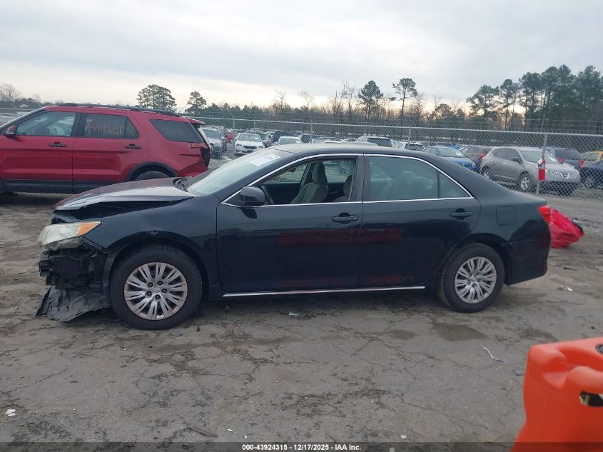 2013 Toyota Camry Le VIN: 4T4BF1FK1DR314309 Lot: 43924315