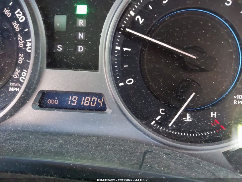 2010 Lexus Is 250 VIN: JTHBF5C29A5114650 Lot: 43924325