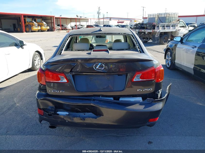 2010 Lexus Is 250 VIN: JTHBF5C29A5114650 Lot: 43924325