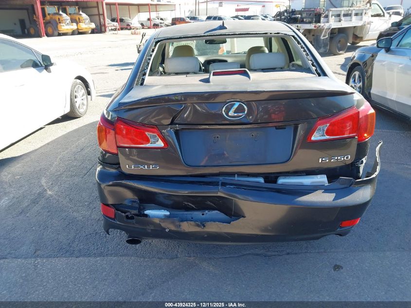 2010 Lexus Is 250 VIN: JTHBF5C29A5114650 Lot: 43924325