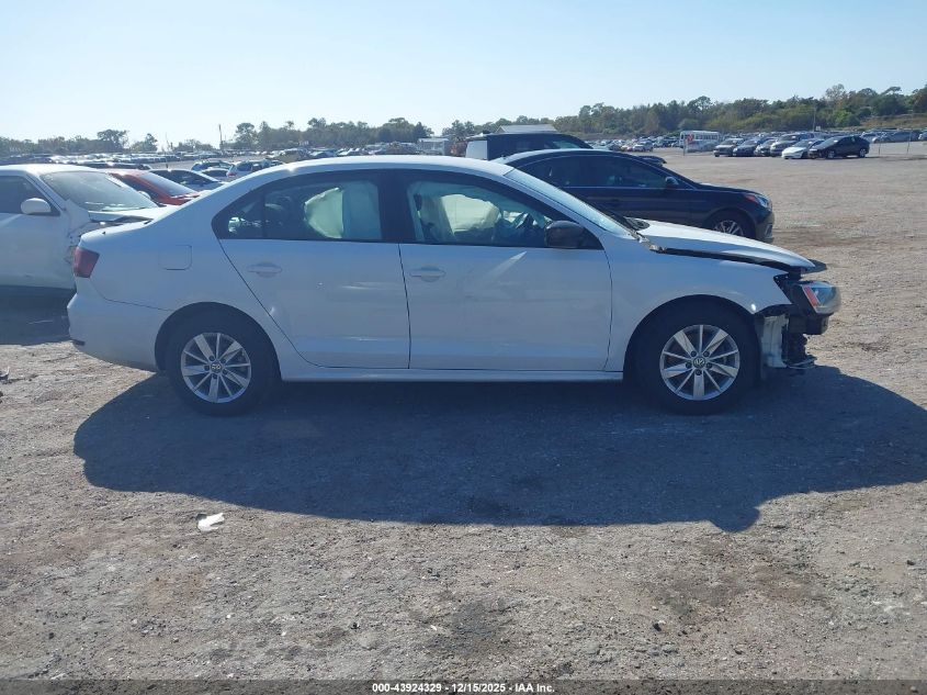 2016 Volkswagen Jetta 1.4T S VIN: 3VW167AJ6GM306305 Lot: 43924329