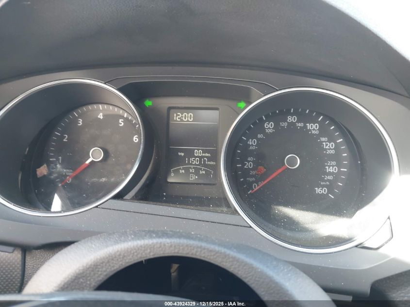 2016 Volkswagen Jetta 1.4T S VIN: 3VW167AJ6GM306305 Lot: 43924329