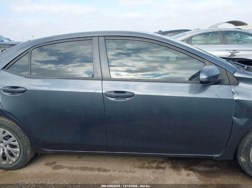 2019 Toyota Corolla Le VIN: 5YFBURHE5KP933225 Lot: 43924339