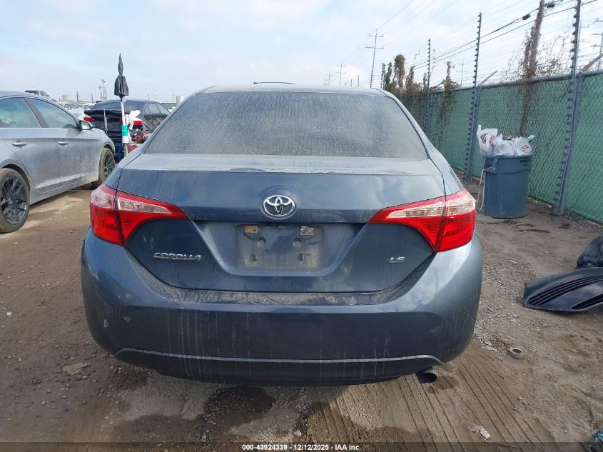 2019 Toyota Corolla Le VIN: 5YFBURHE5KP933225 Lot: 43924339