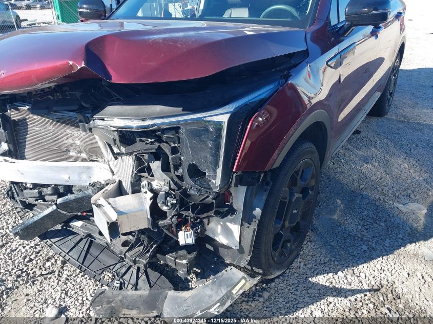 2024 Kia Sorento X-Line Sx VIN: 5XYRKDJF3RG266602 Lot: 43924345