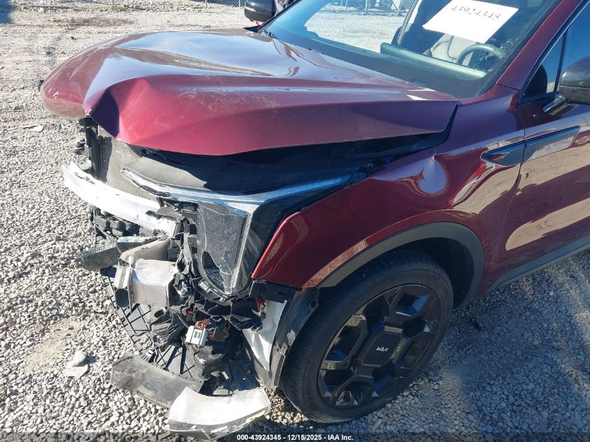 2024 Kia Sorento X-Line Sx VIN: 5XYRKDJF3RG266602 Lot: 43924345