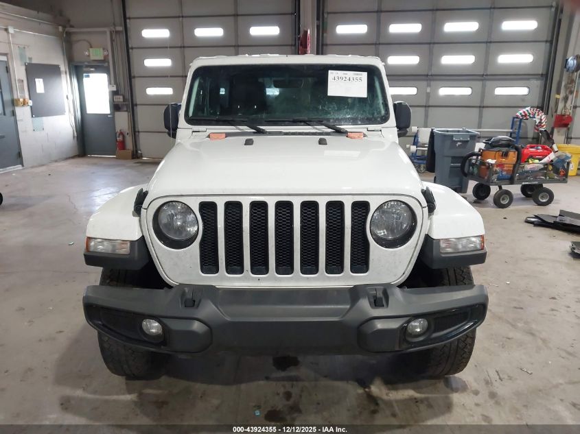 2022 Jeep Wrangler Unlimited Sahara Altitude 4X4 VIN: 1C4HJXEG3NW149845 Lot: 43924355