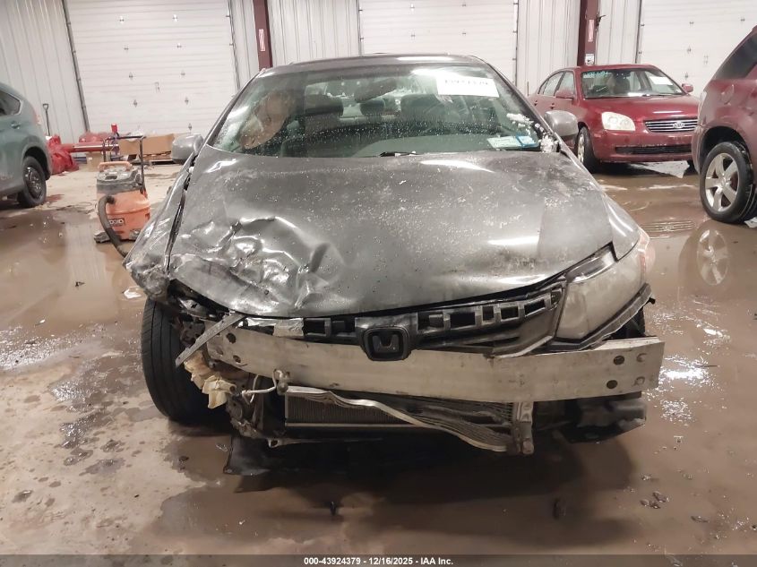 2012 Honda Civic Ex VIN: 2HGFB2F87CH570480 Lot: 43924379