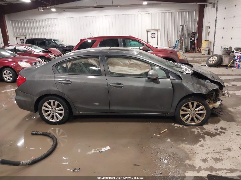 2012 Honda Civic Ex VIN: 2HGFB2F87CH570480 Lot: 43924379