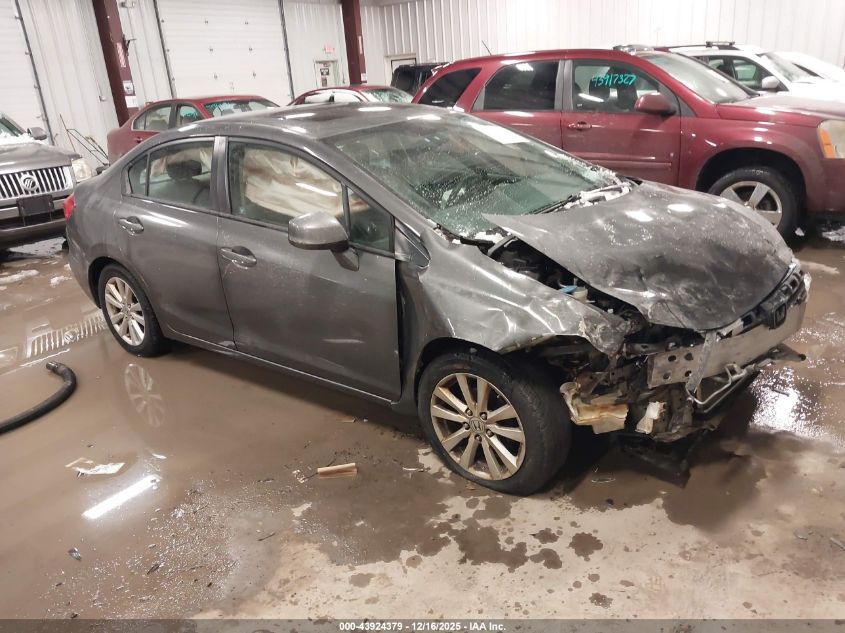 2012 Honda Civic Ex VIN: 2HGFB2F87CH570480 Lot: 43924379