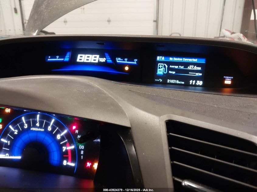 2012 Honda Civic Ex VIN: 2HGFB2F87CH570480 Lot: 43924379