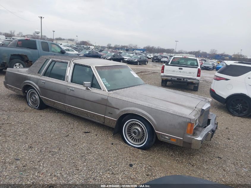 1989 Lincoln Town Car Cartier