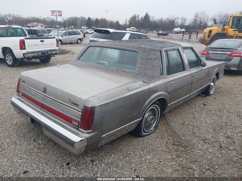 1989 Lincoln Town Car Cartier