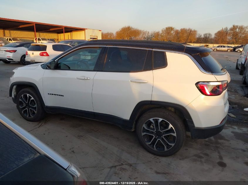 2023 Jeep Compass Limited 4X4 VIN: 3C4NJDCN4PT565902 Lot: 43924401