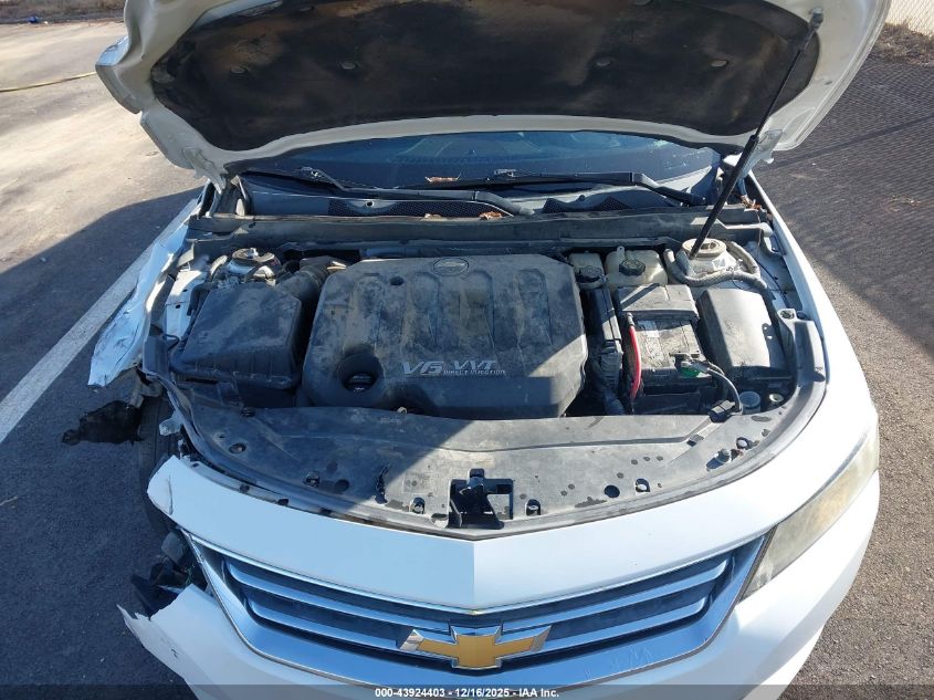 2014 Chevrolet Impala 2Lt VIN: 2G1125S33E9214800 Lot: 43924403