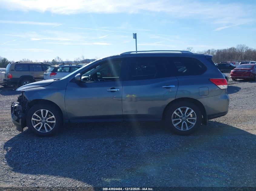 2016 Nissan Pathfinder Sv VIN: 5N1AR2MN5GC609276 Lot: 43924404