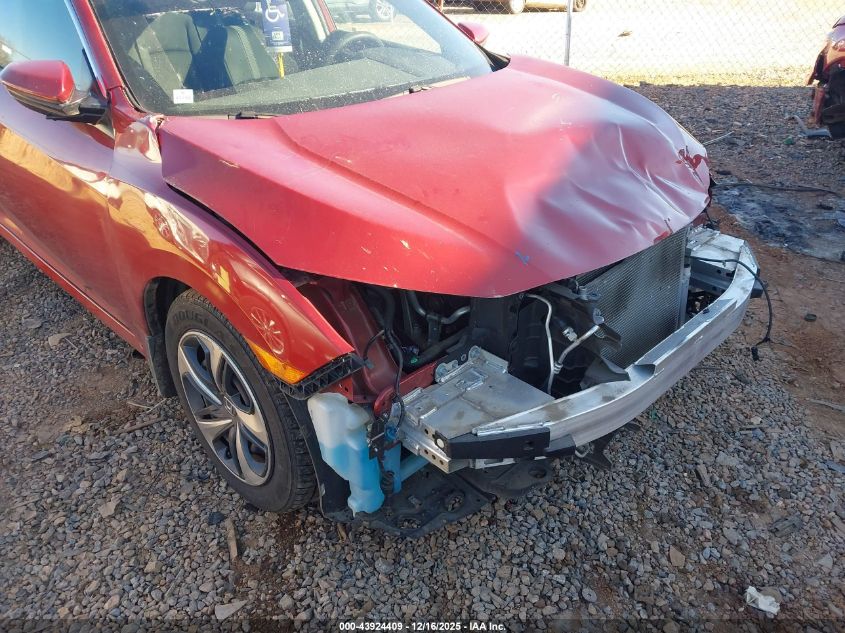 2021 Honda Civic Lx VIN: 2HGFC2F62MH523516 Lot: 43924409