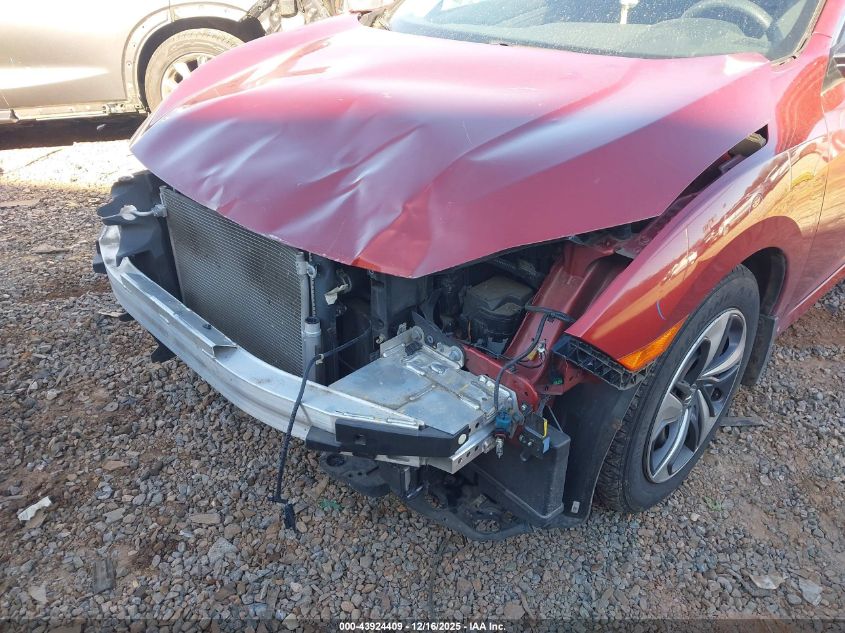 2021 Honda Civic Lx VIN: 2HGFC2F62MH523516 Lot: 43924409