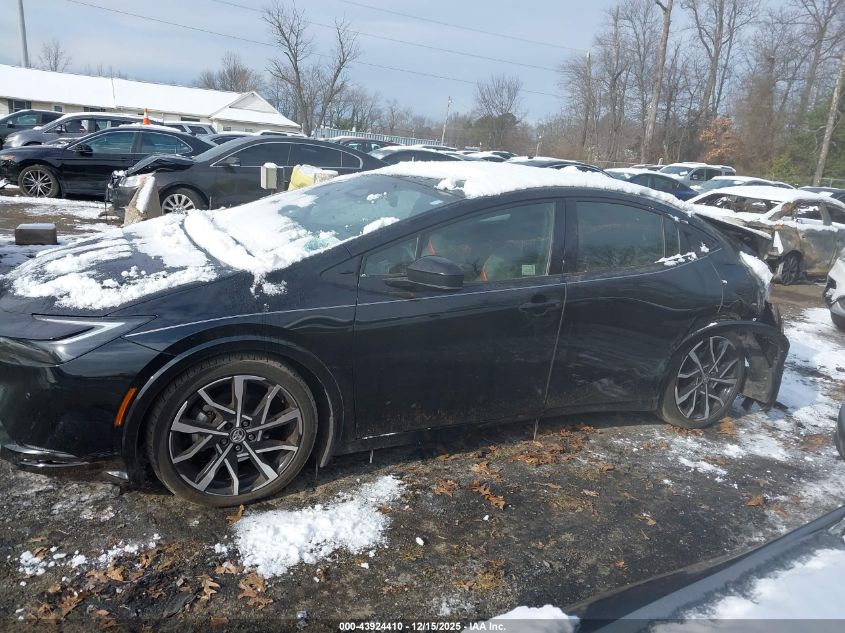 2024 Toyota Prius Prime Xse VIN: JTDACACU0R3012127 Lot: 43924410